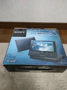 ソニー 9V型 ポータブルブルーレイ/DVDプレーヤー BDP SX910 リモコン カーアダプター付属 　中古 SONY 動作確認済