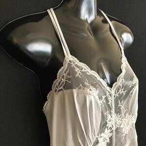 SX-824　☆♪The Saint Dior co Beauty Bland Super Madams Lingerie ☆♪エレガンスドレススリップ 　Lサイズ（B85cm　丈120cm）