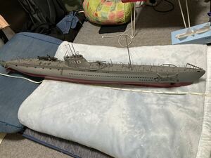 日本潜水艦海大型大型木製模型1/72