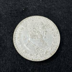 ★メキシコ銀貨 1959年１ペソ銀貨 ホセ・マリア・モレーロス Mexico ESTADOS UNIDOS MEXICANOS Peso★#16775ｄ