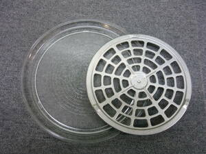 ■[送料無料]　Panasonic オーブンレンジ丸皿 直径約27.2cm・網1枚 NE-T15A2用 中古品　[同梱不可]■