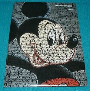 1998 Rare : WALT DISNEY WORLD NEWS : Folder PACKET for VIP WELCOME w/Photos 海外 即決