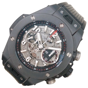 ウブロ HUBLOT ビッグバンウニコ　ブラックマジック 411.CI.1170.RX チタン/セラミック 腕時計 メンズ 中古