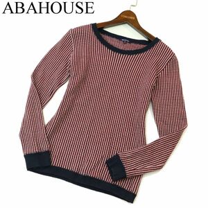 ABAHOUSE アバハウス 通年 コットン★ ニット セーター Sz.2　メンズ　A3T12870_B#L