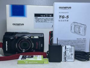 ◆美品◆OLYMPUS オリンパス Tough TG-5 1200万画素 4K wi-fi コンパクトデジタルカメラ 32GBメモリ 6ヶ月動作保証 元箱