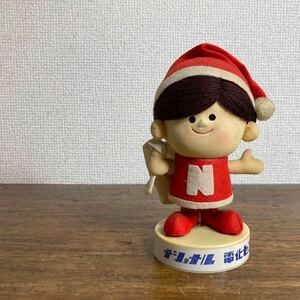 希少 昭和レトロ ナショナル坊や クリスマス サンタクロース 当時物 National 販促品 店頭 店舗什器 人形 フィギュア