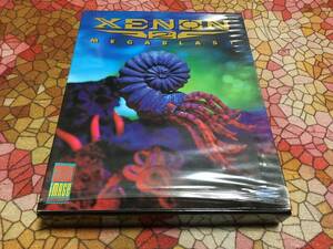 美品　EPIC　XENON2　MEGABLAST　ゼノン2　イギリスゲーム　PC-9801版（5インチFD2枚　パッケージ、ハガキ、説明書。起動確認済）送料込み
