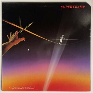10441 【US盤★美盤】 Supertramp/...Famous Last Words...
