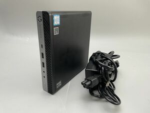 ★1円スタート★第6世代★HP EliteDesk 800 G3 Core i5 6500T 8GB 500GB★現状引き渡し★OS無★BIOS起動までの動作確認★AC付★