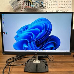 junk-4 HP N220H 22インチ液晶モニター　フレームレスフルHD HDMIで検品　画面キズ　電源ケーブル付き