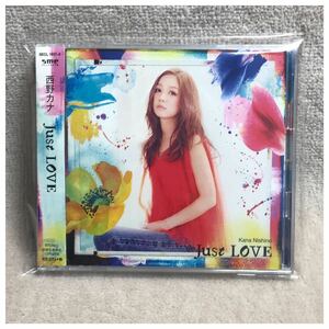 just LOVE / 西野カナ《帯付き・CD・DVD2枚組》