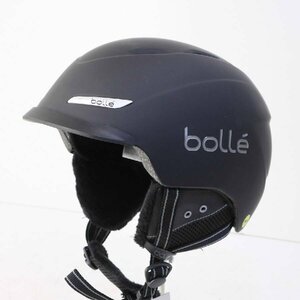 未使用品！bolle ボレー ザ・ビート MIPS搭載 スノーヘルメット M/Mサイズ 55-57cm 大人用 ブラック スノーボード★796v17