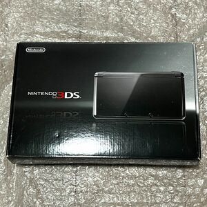〈ほぼ未使用・本体美品・動作確認済み〉ニンテンドー3DS 本体 コスモブラック NINTENDO 3DS CTR-001