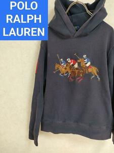 ポロラルフローレン　トリプルポニー　パーカー　ビッグポニー　デニム　ポロベア　POLO RALPH LAUREN SPORT RRL RLX