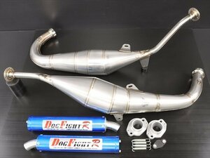 激安！NSR250R用DFR/ドッグファイトレーシング製ステンレスレーシングチャンバー/極上品！MC21/MC28/SSフクシマ