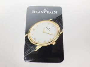 BLANCPAIN ブランパン 2000年 カレンダー　№907