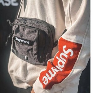 ☆ 19SS Supreme シュプリーム Shoulder Bag ショルダーバッグ バッグ box logo ボックスロゴ (ブラック黒)EMS