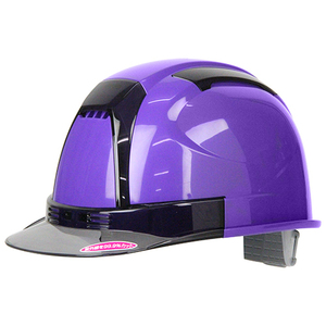 ヴェンティーヘルメット 紫 TOYO 保護具 ヘルメット建築用 NO.390F-OT-SS