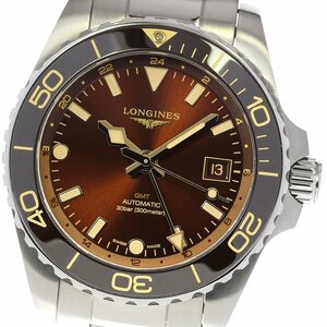 ロンジン LONGINES L3.790.4 ハイドロコンクエスト GMT デイト 自動巻き メンズ 美品 箱・保証書付き_810040