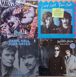 ♪ US origi 未開封含む LP 4枚まとめて セット Daryl Hall & John Oates ホール & オーツ シールド ハイプステッカー