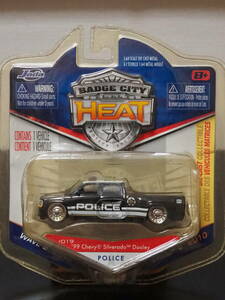 JADA 99 CHEVY SILVERADO DOOLEY PICKUP POLICE シェビー シルバーラード ミニカー パトカー 警察 車両 ローダウン ホットウィール