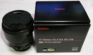 SIGMA 17-50mm F2.8 EX DC OS HSM　Canon EF　シグマ　ズームレンズ　キヤノンEFマウント