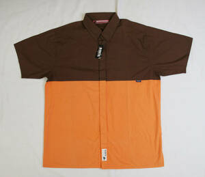 懐かしシリーズ　DIJITAL 4 TWO TONEシャツ　展示品日焼けあり　Ｌサイズ　デジタル　涼しい生地です。