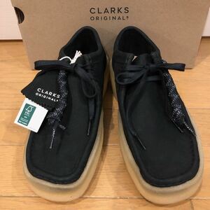 [未使用] CLARKS WALLABEE ワラビー 希少カラー　ブラック