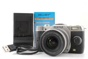 【超美品 保障付 動作確認済】Pentax ペンタックス Q7 ミラーレス デジタル 一眼 カメラ + 5-15mm 02 スタンダード レンズ #Q6418
