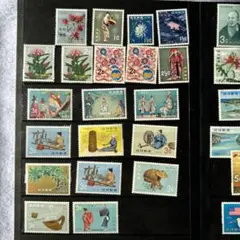 切手コレクション　外国切手　琉球郵便　ホログラム切手など