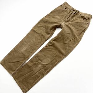 リーバイス ☆ LEVIS w515 秋冬のヘビロテ♪ コーデュロイ パンツ ボトムス ベージュ ブラウン W31 アメカジ ストリート 古着MIX■Ja5165