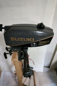 【未使用】船外機 SUZUKI エンジン スズキ　2馬力　2スト