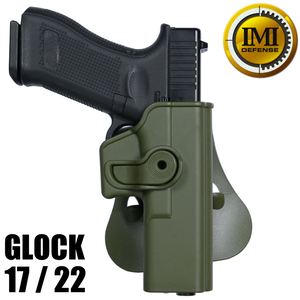 IMI Defense ホルスター Glock 17/22、18C フルサイズ用 Lv.2 [ 右用 / ODグリーン ]