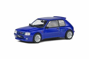 ソリド 1/43 プジョー 205 DIMMA 1989 ブルー SOLIDO PEUGEOT 205 DIMMA BODYKIT S4310804 ミニカー