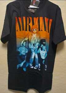 【激レア新品】NIRVANA●Tシャツ半袖XL●90sシングルステッチ●ジャック・パーセルKURT COVAIN　カート・コバーン　ロックTシャツ一番人気