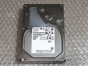 ■ 高信頼 エンタープライズ　8TB HDD 東芝 TOSHIBA MN05ACA800 SATA3(6Gbps) 