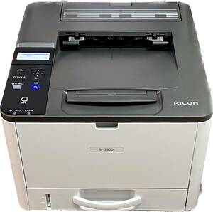 【超美品】RICOH リコー SP2300L モノクロレーザープリンター A4サイズ 即決♪②