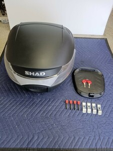 SHAD SH33 無塗装ブラック トップケース リアボックス PCX 