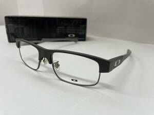 ジャンク品 未使用品 OAKLEY オークリー メガネフレーム YARDDOG Ⅱ OX1110-0453 Satin flint 