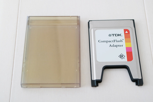 ＜ PCカード ＞ TDK Compact Flash Adapter TCA2V ＜ コンパクトフラッシュアダプター ＞