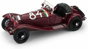 S=1/43 brumm ブルム ALFA ROMEO アルファロメオ 1750 GS 赤 ムッソリーニ 新品未開封 現状渡し