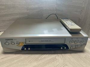 [中古]　三菱電機 MITSUBISHI ELECTRIC　HV-H100 [VHS型HIFIビデオ]　リモコン付き　 ※動作確認済み