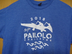 即決　ハワイ　PAI LOLO　2018’　カヌーレース　Ｔシャツ　水色　Ｍ