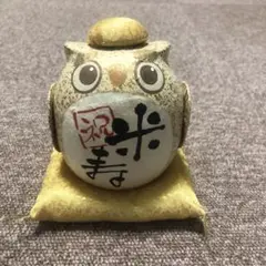 米寿　お祝い　手作りちぎり和紙　フクロウ