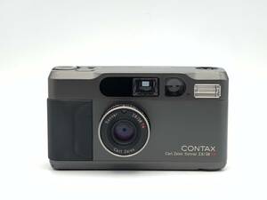 ◆動作OK◆ CONTAX T2 チタンブラック Carl Zeiss Sonnar 38mm F2.8 T* コンタックス コンパクトフィルムカメラ