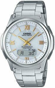 新品＠カシオ CASIO ソーラー 電波 腕時計 紳士用/ホワイト WVA－M630D－7A2JF