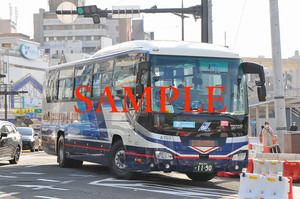 Dー３C【バス写真】L版５枚　長崎県営バス　セレガ　セレガR　エアロエース　高速車(3)