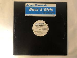 10821S 12inch LP★浜崎あゆみ/AYUMI HAMASAKI/BOYS & GIRLS/avex usa★AVA-1