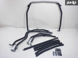 サイトウロールケージ JZX100 チェイサー サンルーフ無し 10点式 ロールバー ロールケージ クロモリ製 ダッシュ逃げ 補強 剛性アップ 棚2S