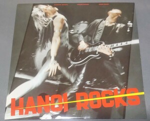 LP Hanoi Rocks / BANGKOK SHOCKS SAIGON SHAKES　ハノイ・ロックス　1985年 US盤